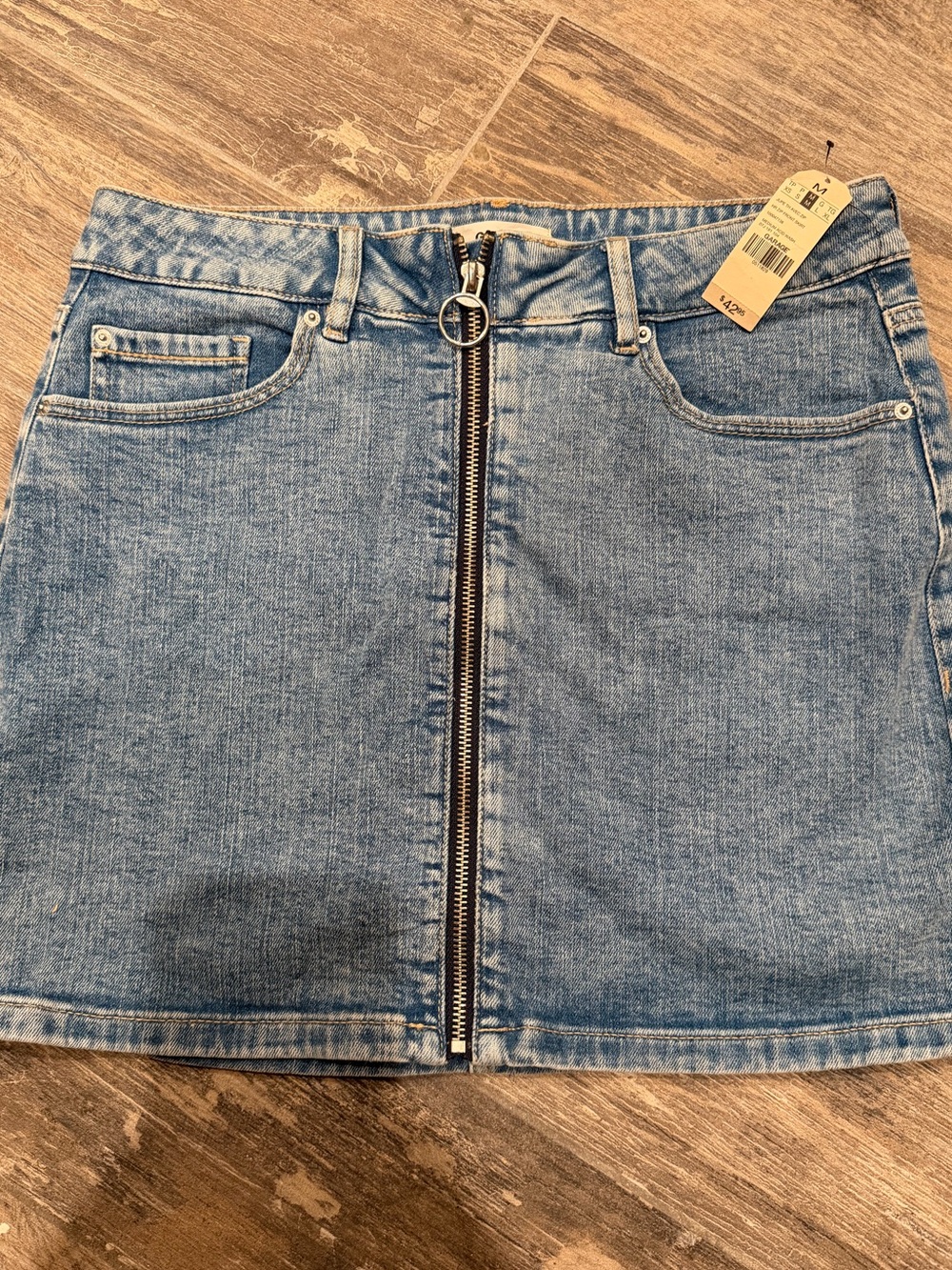 GARAGE DENIM SKIRT